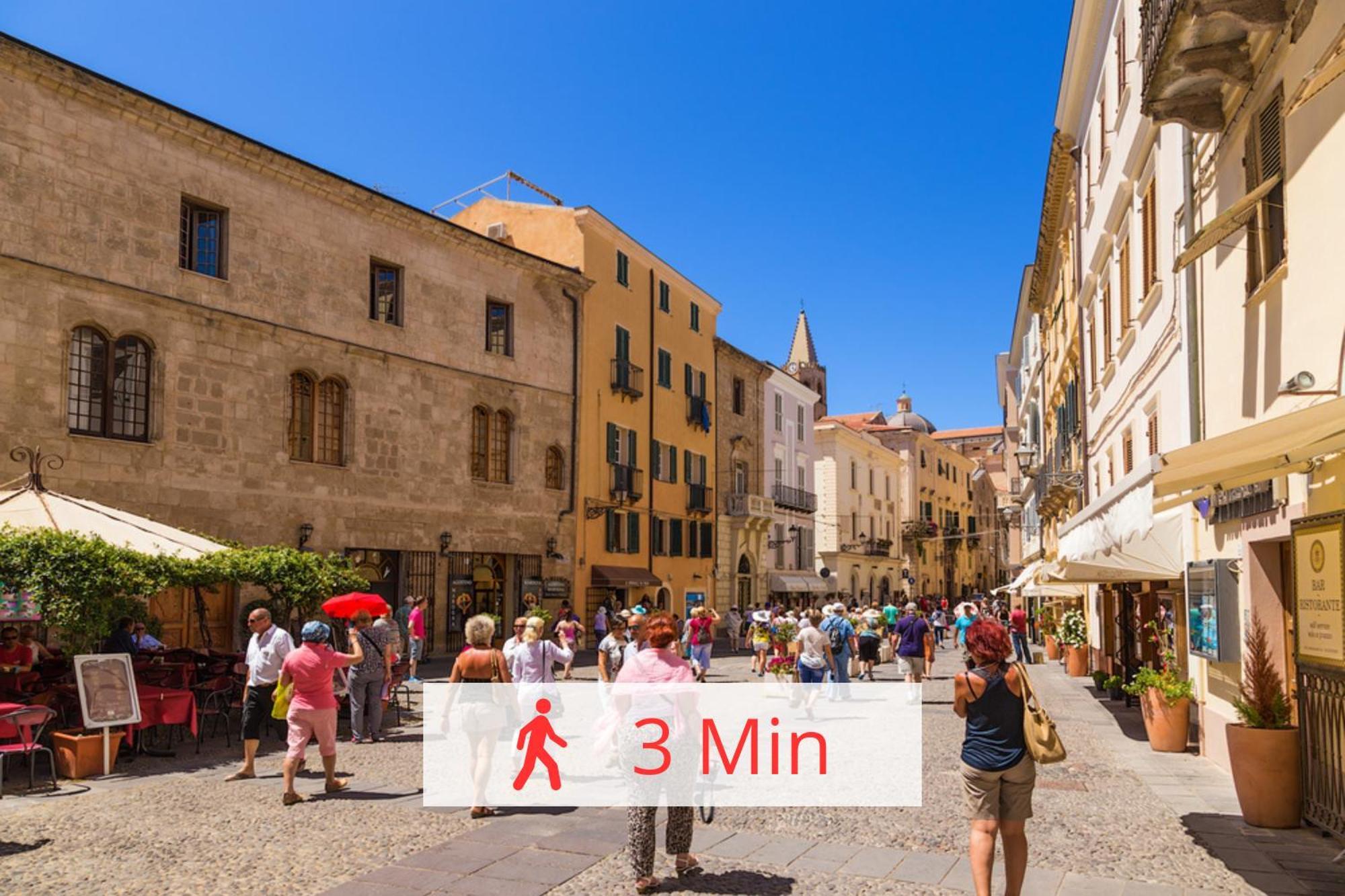 Moderno Monolocale - Centro Storico - Casa Shelter Leilighet Alghero Eksteriør bilde